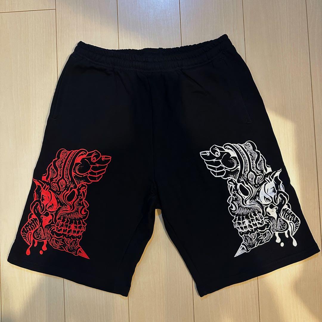 【美品】マキシマム ザ ホルモン 旧暴君スウェットショートパンツ XLサイズ