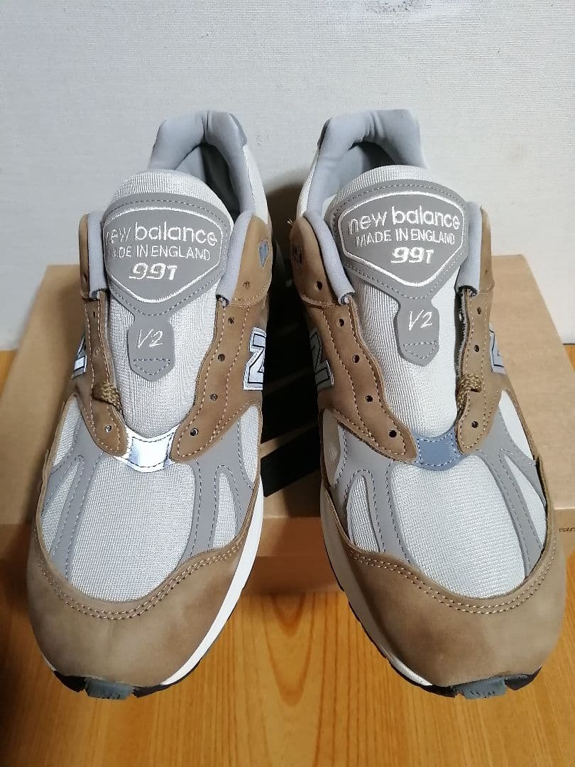 us10.5 28.5cm ニューバランス U991TB2 ブラウン 991v2