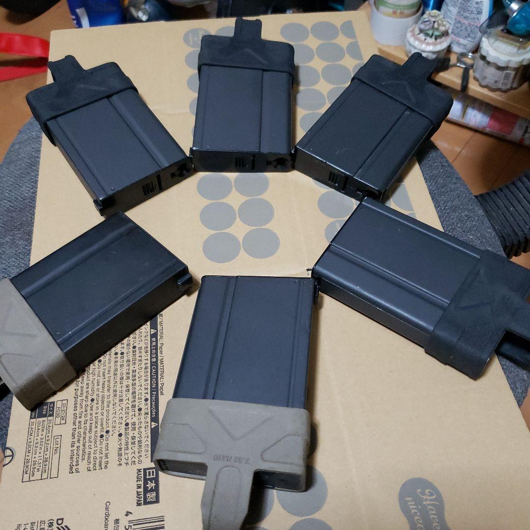 M14 マガジン6点ゼット WE-TECH M14シリーズ ガスブローバックガン 用マガジン | エアガン