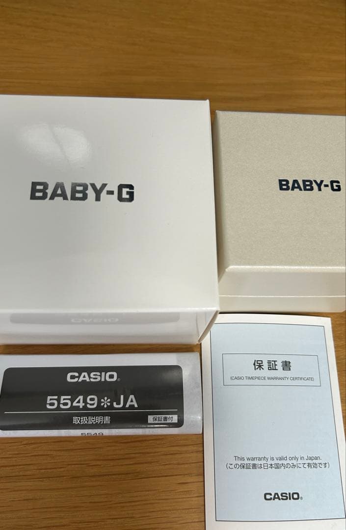 カシオ《BABY-G 5549 BGA-2800》ソーラー電波時計