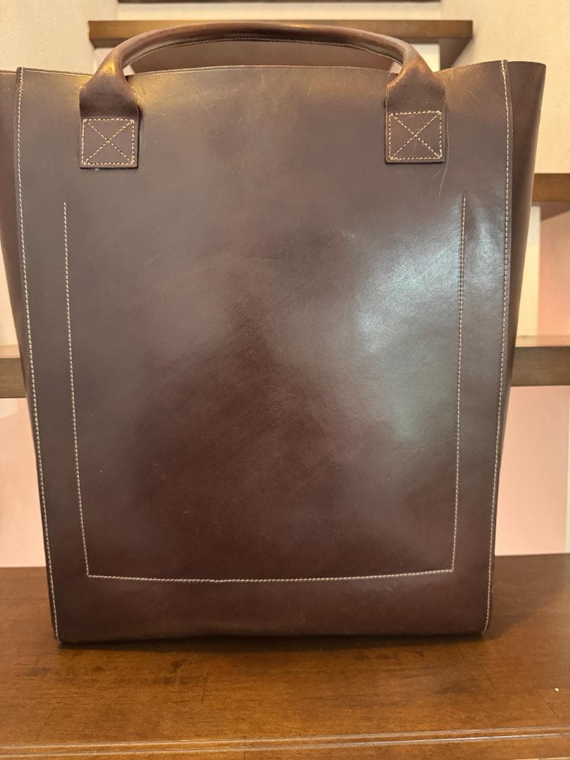 グレンロイヤルトートバッグM ダークブラウン - バッグ工場 直営 店
