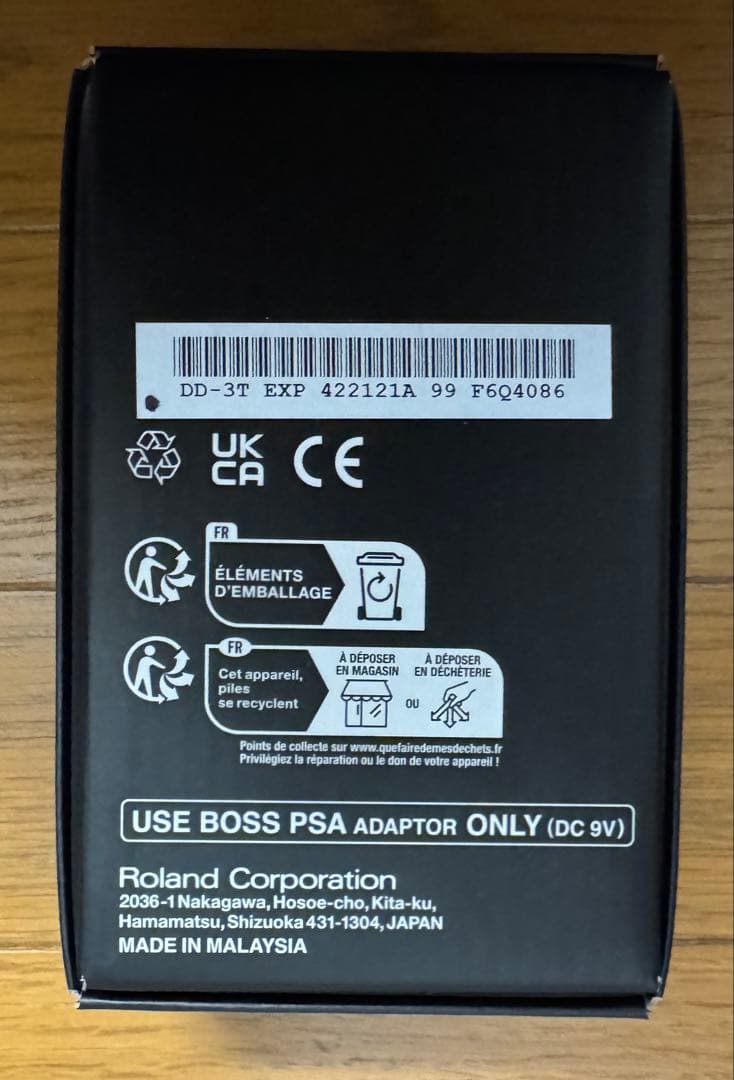 ギター BOSS DD-3T