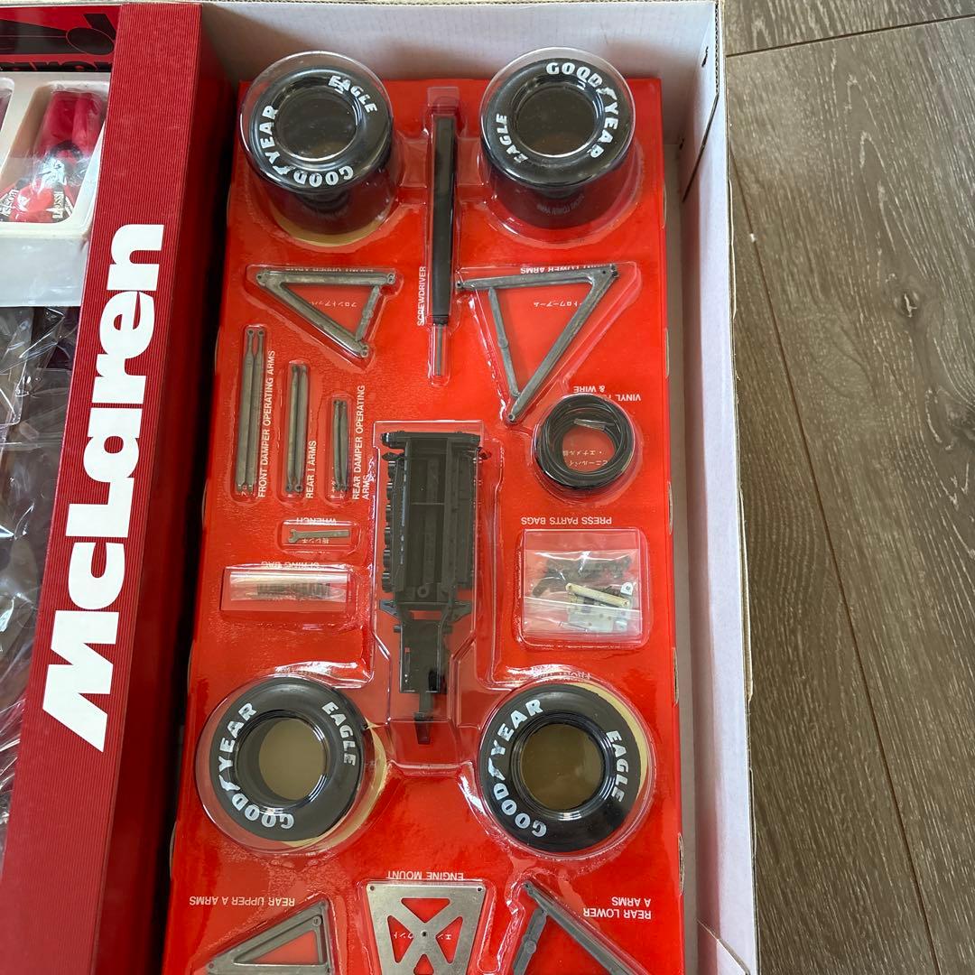 フルビュー！セナフィギュア付き！田宮　 McLaren MP4/6 1/12