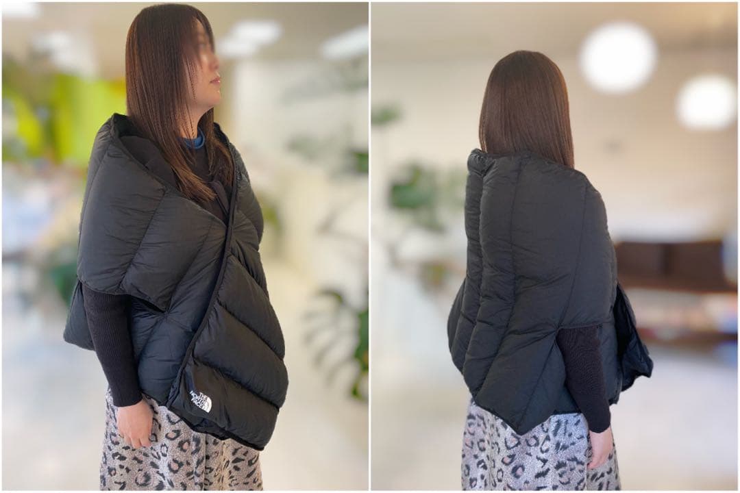 レアアイテム！ノースフェイス リメイドダウン シェルマフラー レア