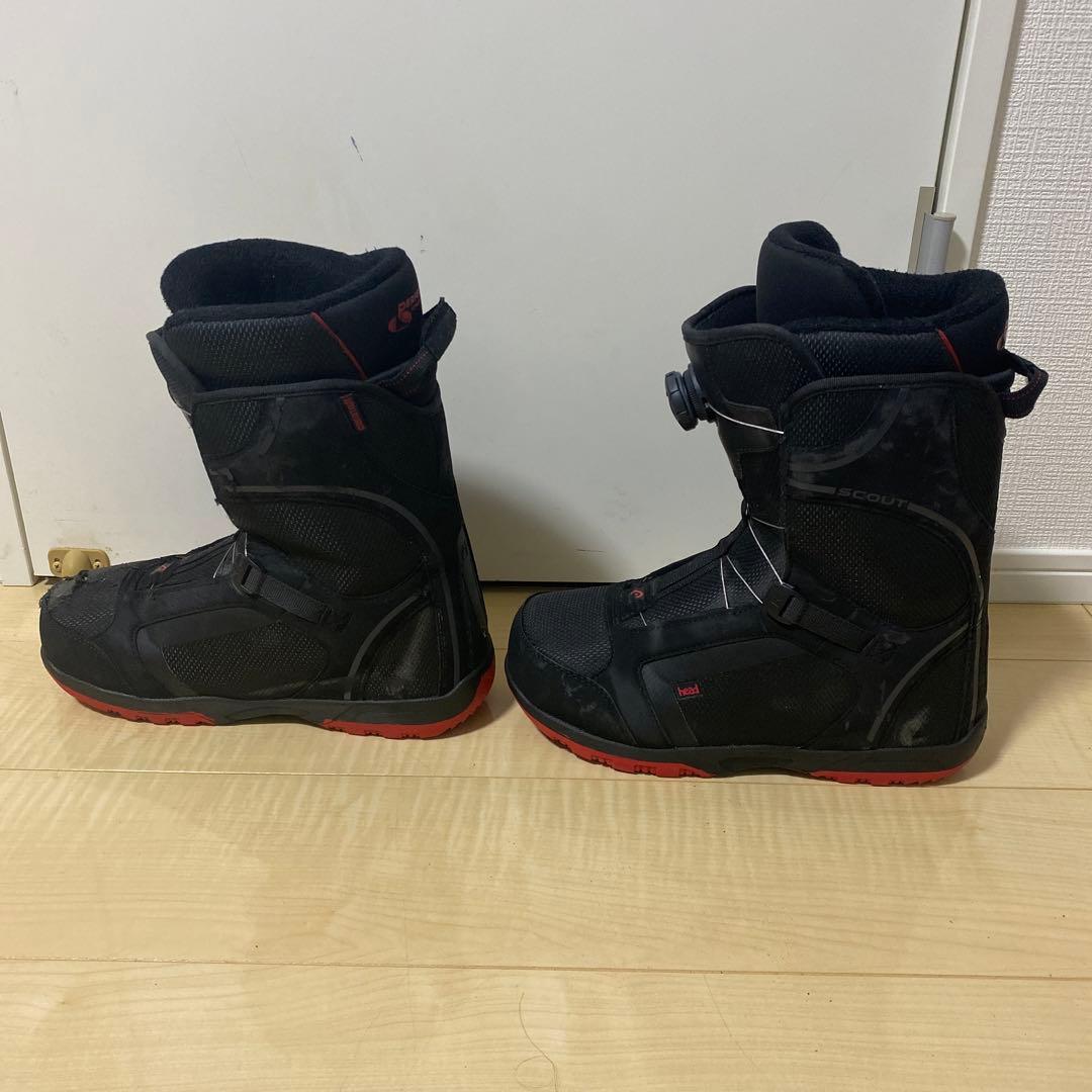 【即日発送】HEAD ヘッド スノボブーツSCOUT スカウト 27.5cm