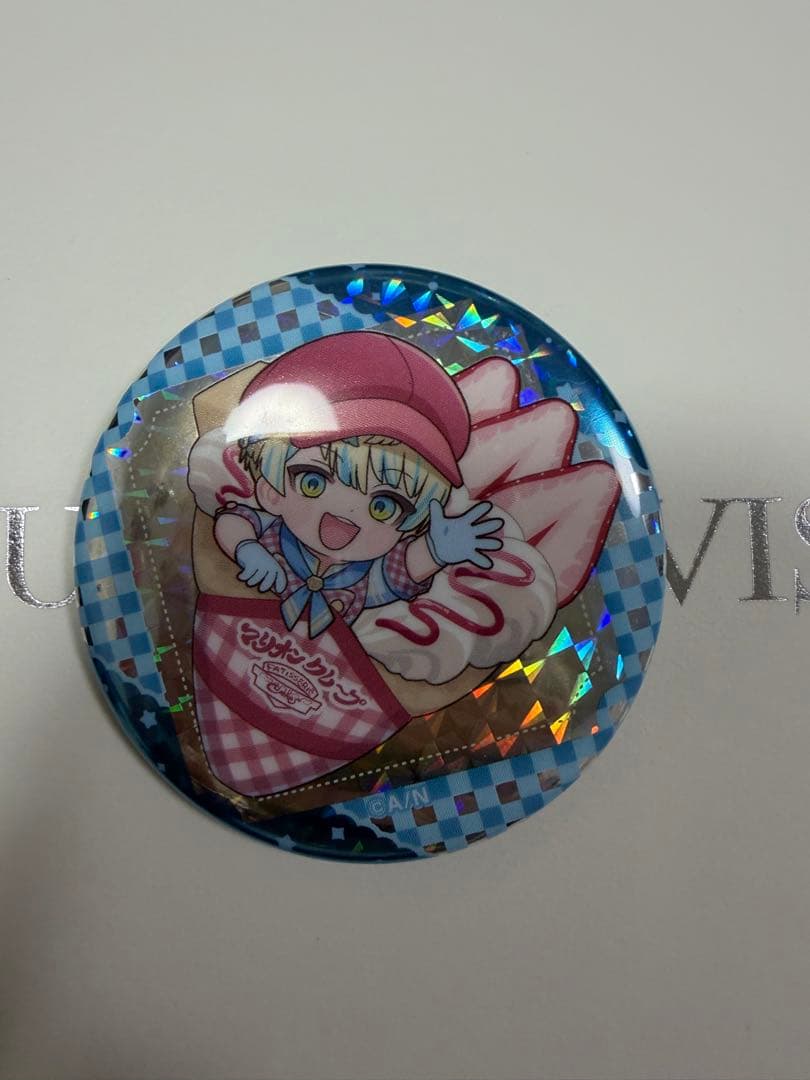 にじさんじ 緋八マナ マリオンクレープ 缶バッジ1点 - メルカリ