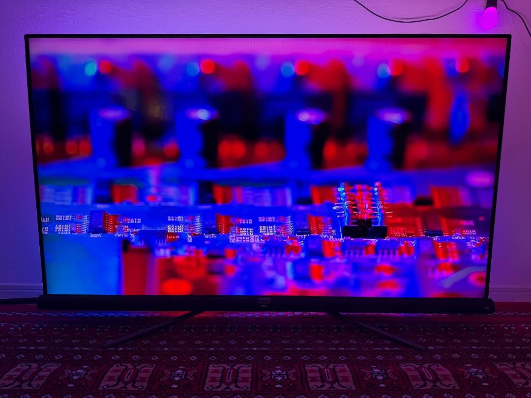 【引取限定 発送不可】TCL 55C601U 4K UHD LCD　リモコン付 TCL TCL 55V型4Kチューナー内蔵4K対応液晶テレビ 55C69K ※配送エリア内