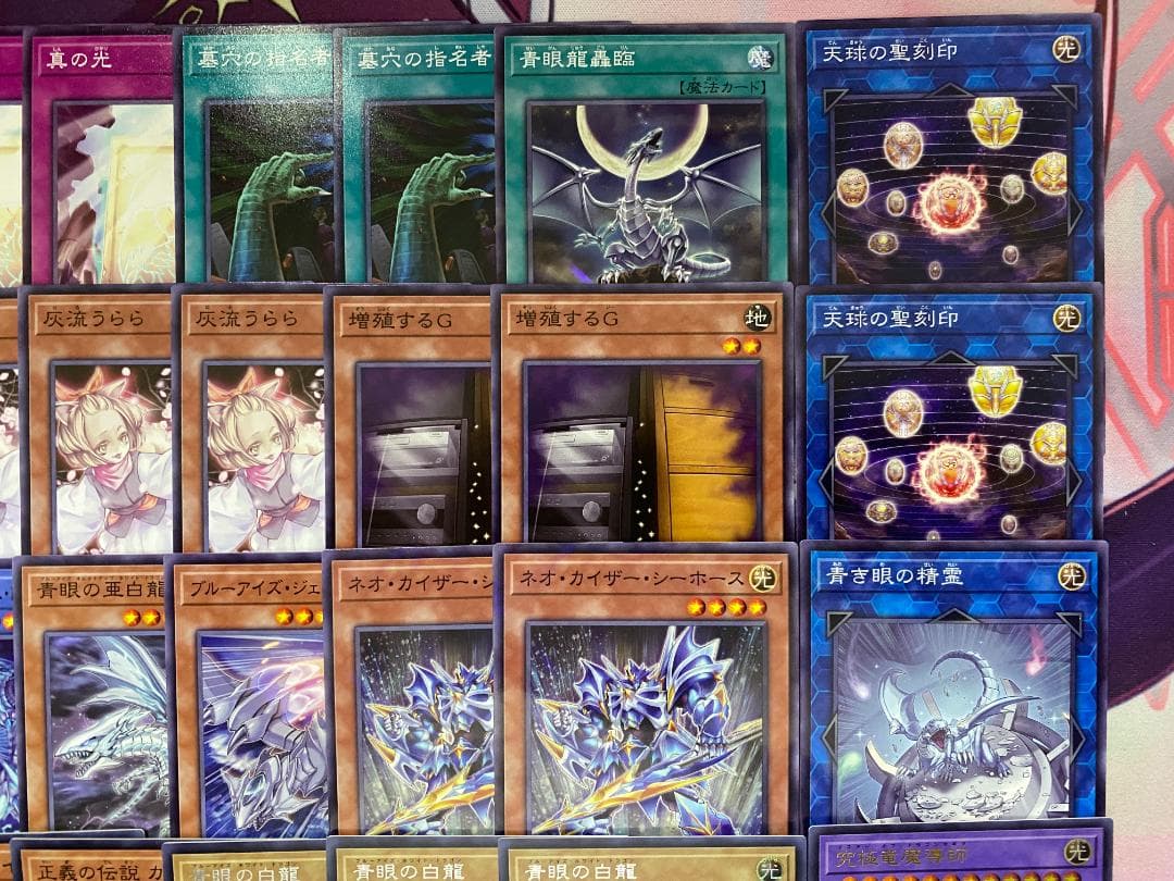 005 遊戯王 青き眼 青眼（ブルーアイズ）大会構築デッキ - メルカリ