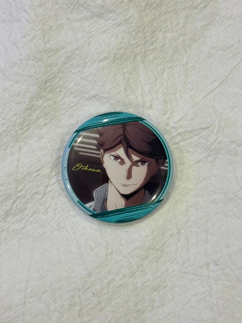 ハイキュー 情熱缶バッジ 及川徹 青葉城西 - メルカリ