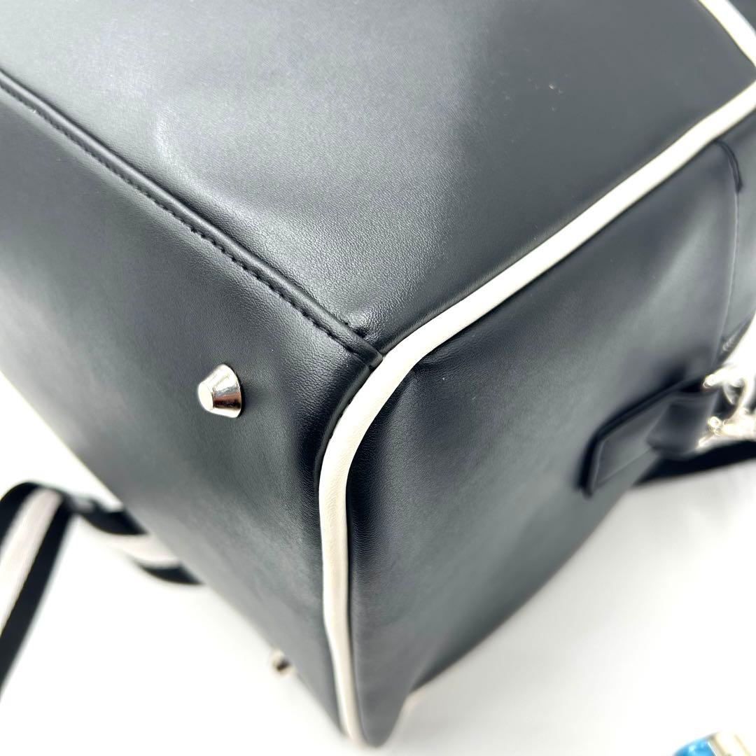 極美品】ガルフィー レザーボストンバッグ 2way 犬ロゴ - メルカリ