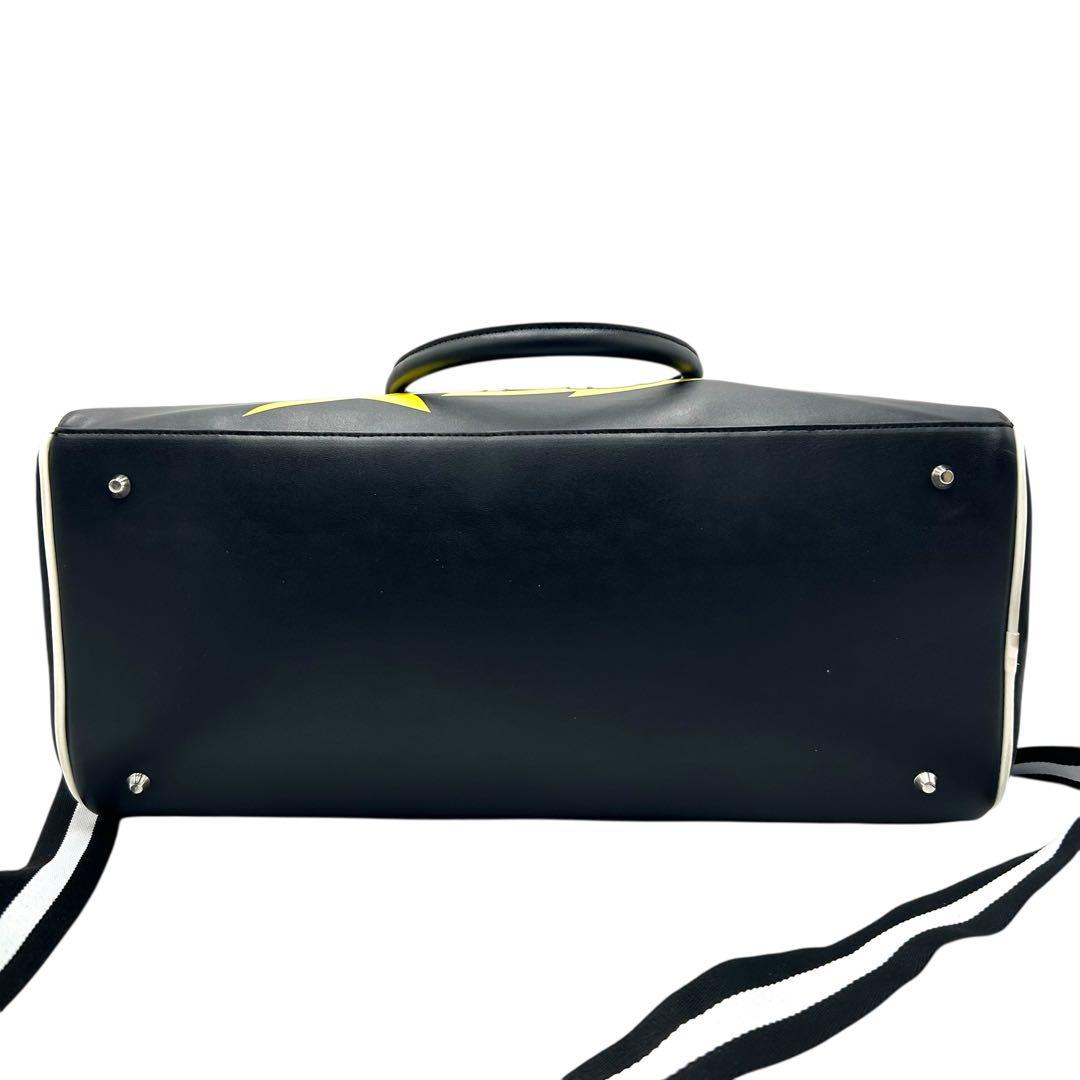 極美品】ガルフィー レザーボストンバッグ 2way 犬ロゴ - メルカリ