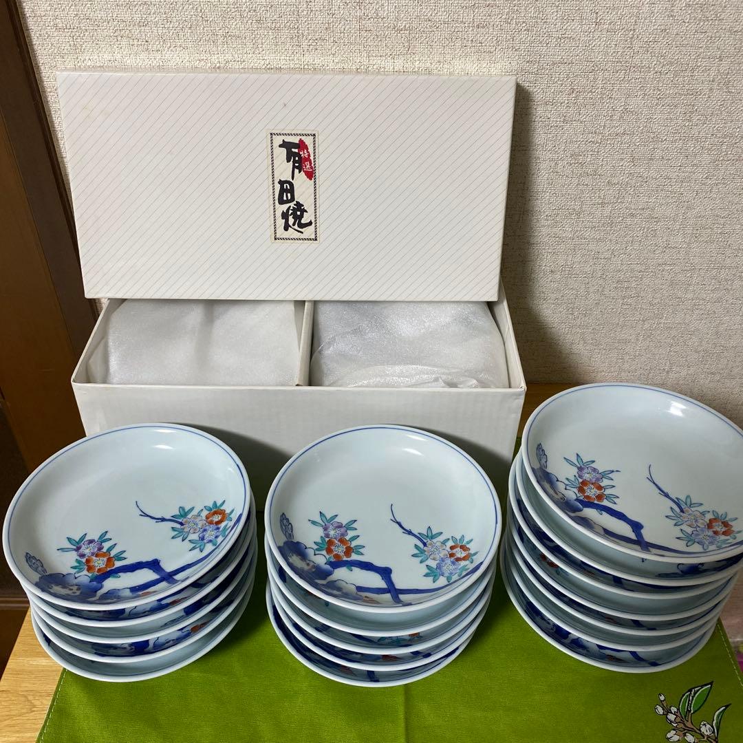 有田焼 華山 銘々皿 14.5cm 新旧27枚