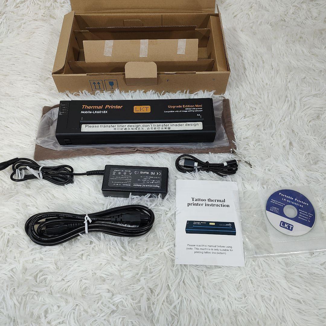 タトゥー転写コピー機 プリンター機 サーマルミニプリンター LK-6018 x 51SuVvpWfDL._AC_UF350,