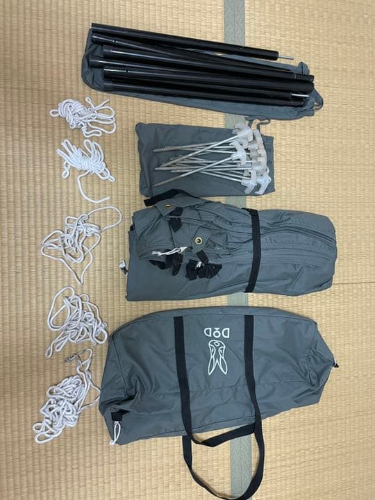 新着アウトドア・釣り・旅行用品 - dod カベテント グレー 廃盤品