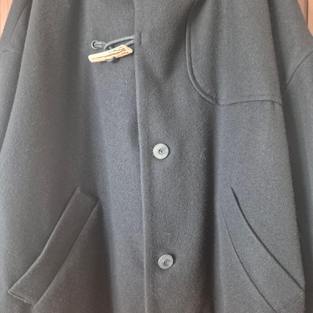 Dulcamara ドゥルカマラ メルトンダッフルショートCT 黒 ユニセックス