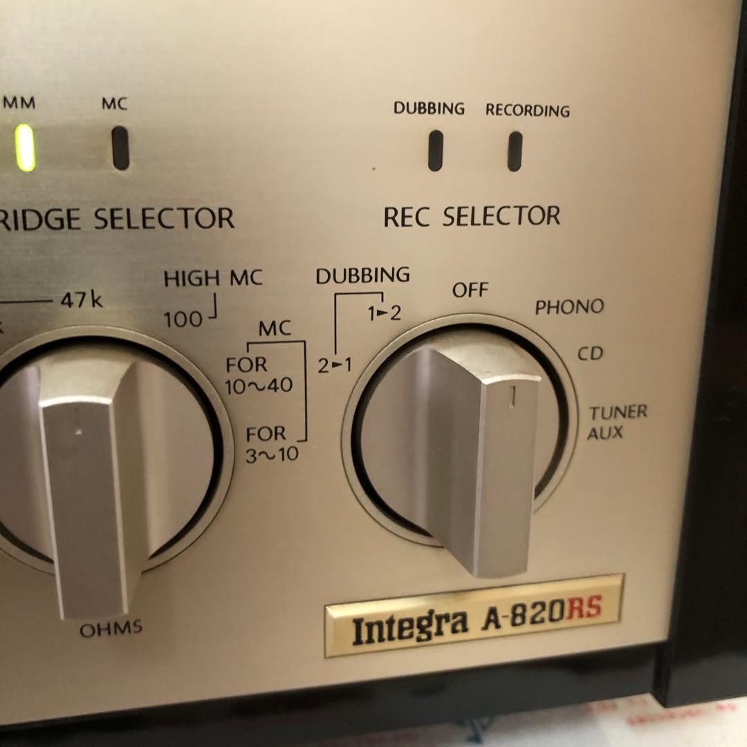 オンキョー 幻のアンプ 歴代名機 A-820RS - メルカリ