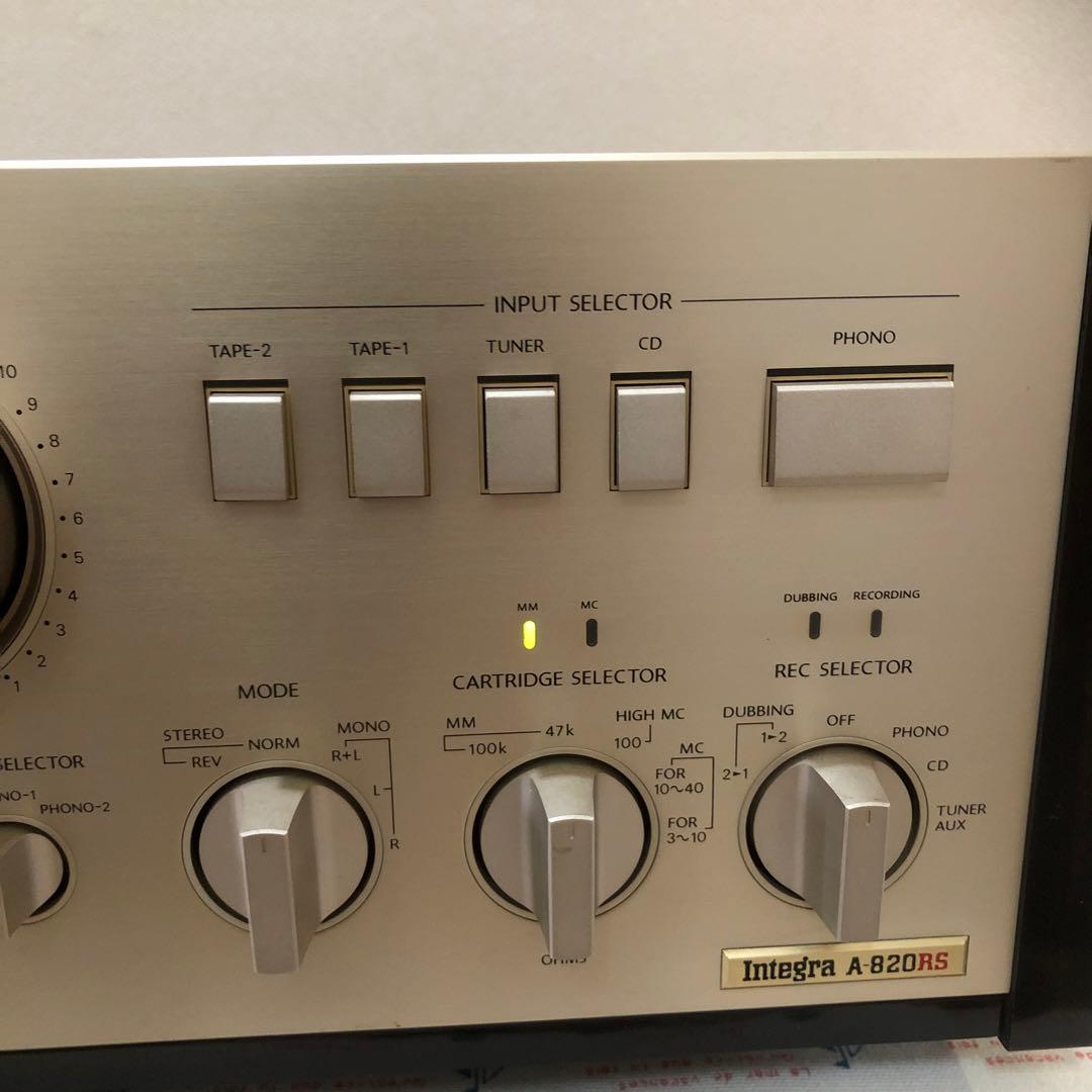 オンキョー 幻のアンプ 歴代名機 A-820RS - メルカリ