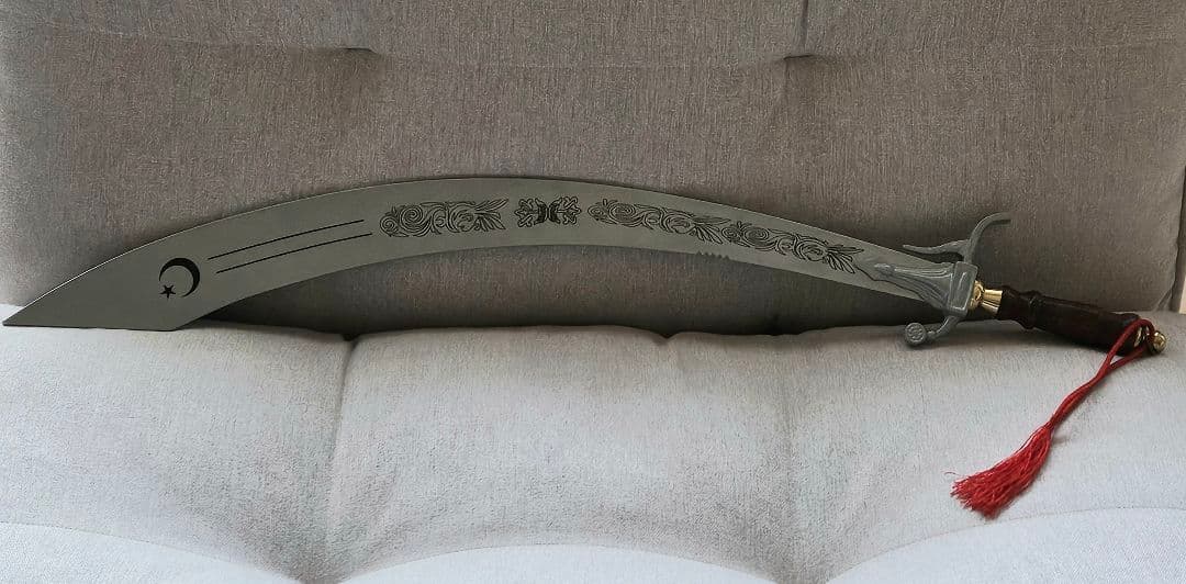 ベリーダンスソード 【使用歴あり】 Amazon | Mythrojan Knight ドラゴン ベリーダンス シミターソード