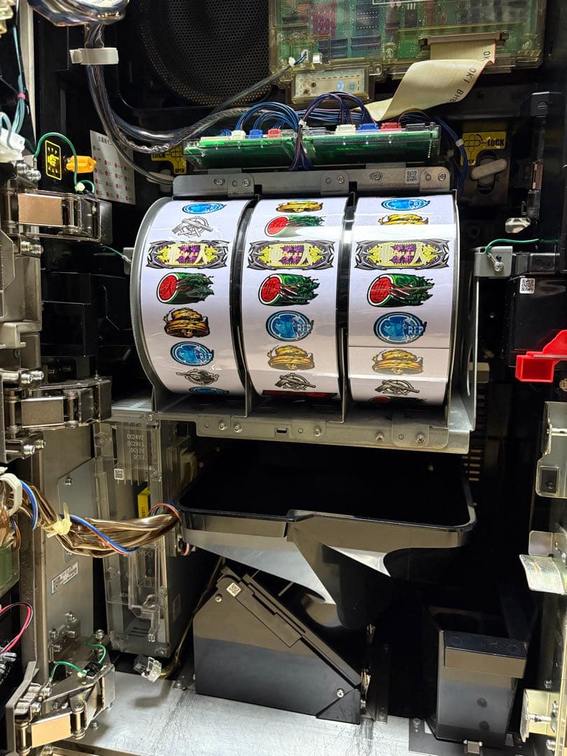 【送料込】 亜人 パチスロ実機 オリンピア 家庭用電源 スロット 実機 5号機