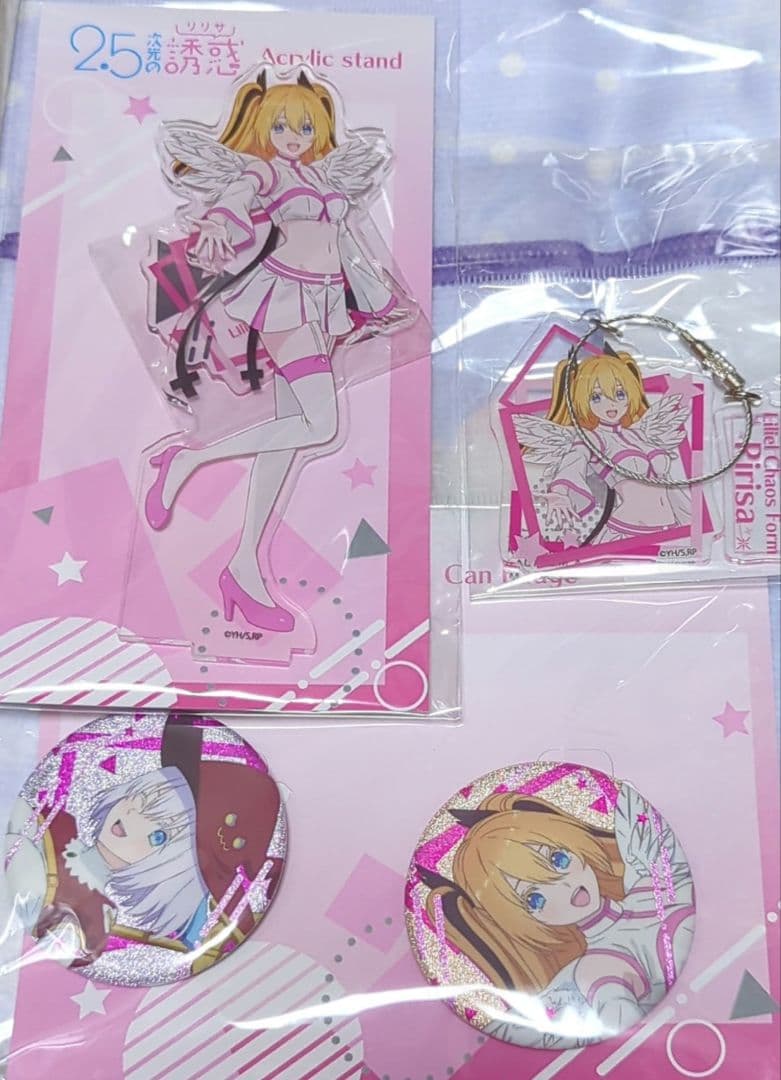 2.5次元の誘惑 コスサミ2024コラボ描き下ろしアクリルスタンド 缶