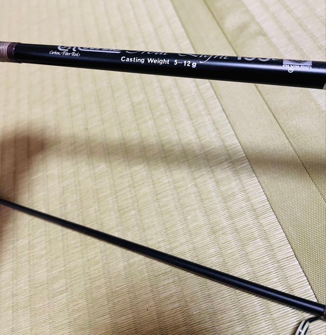 オリムピック スーパートラウトライト 195C ベイトロッド ガングリップ
