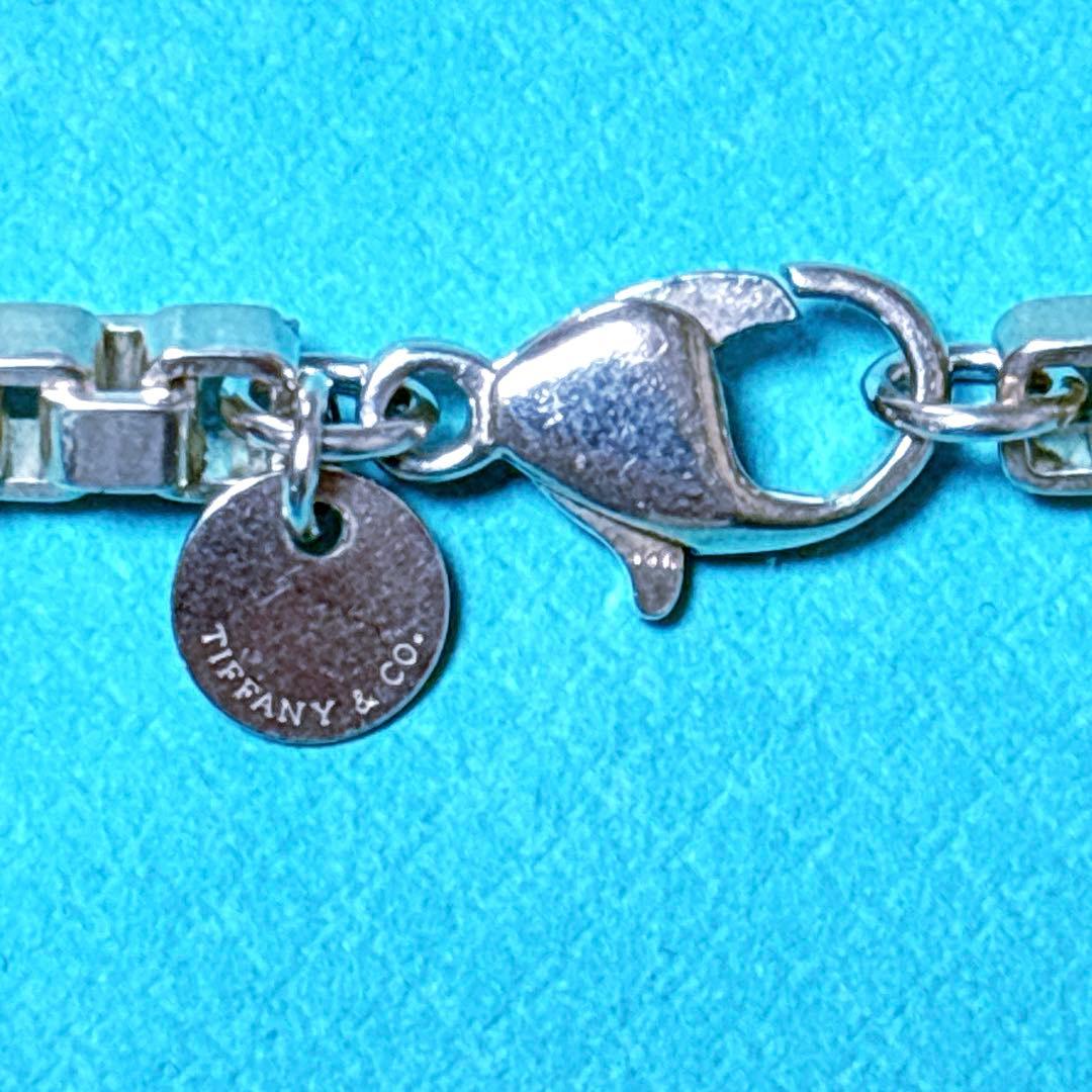 【美品】45.7cm Tiffanyティファニー ベネチアン ネックレス 925