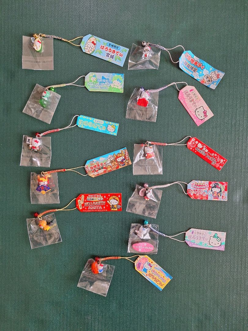 キティストラップ　ご当地キティストラップ１５０種１５０固以上