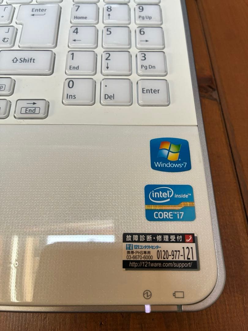 NEC ノートパソコン LL750/E Blu-ray Disc対応 - メルカリ