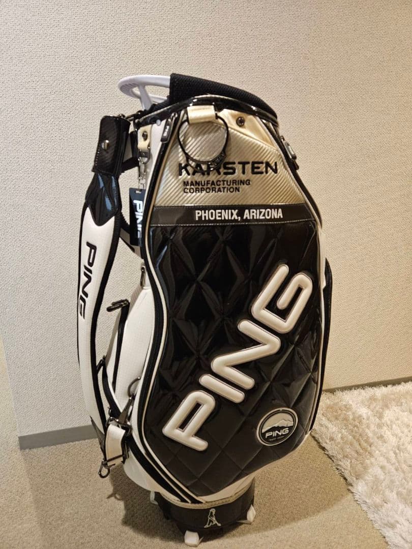 美品PING ピンMr.PING ミスターピンカーステンキャディバッグ - メルカリ