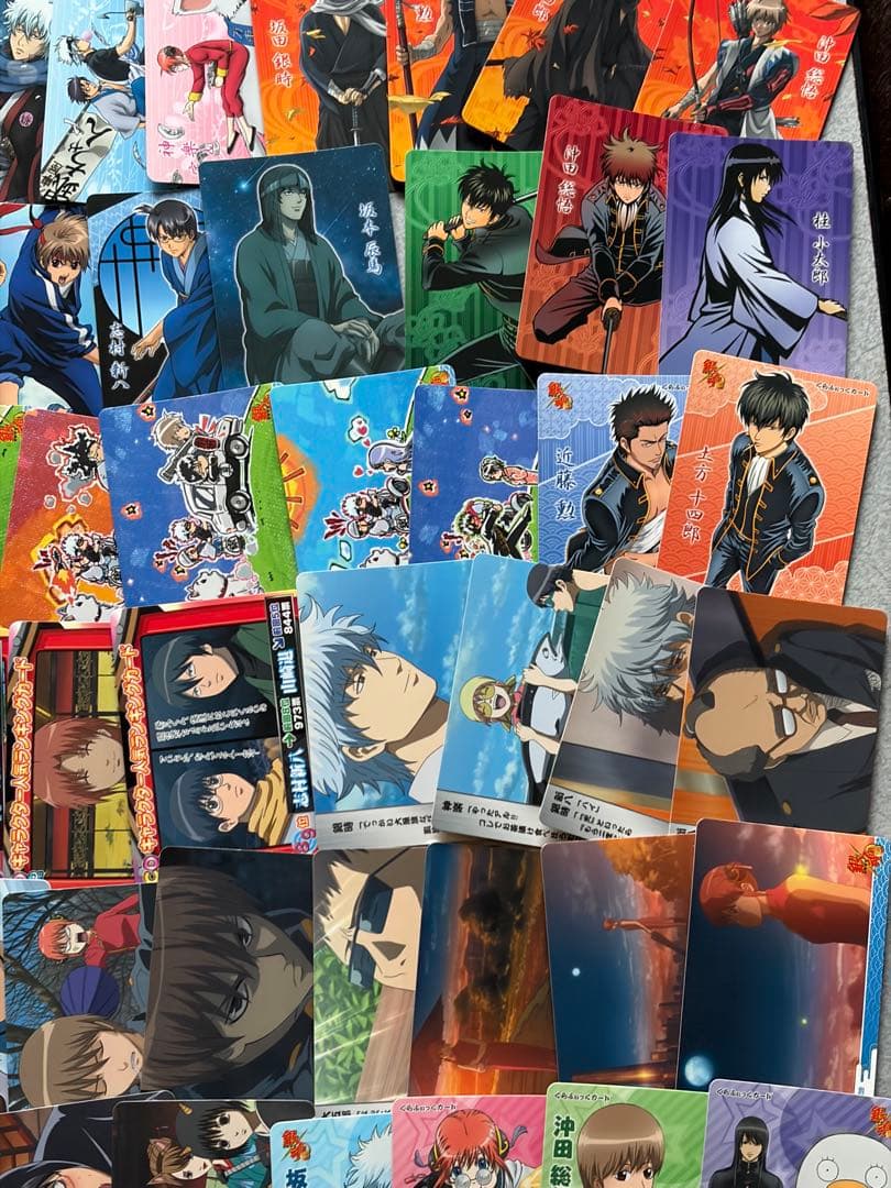 銀魂 カード まとめ売り 160枚セット コレクション 神威 沖田総悟 坂田