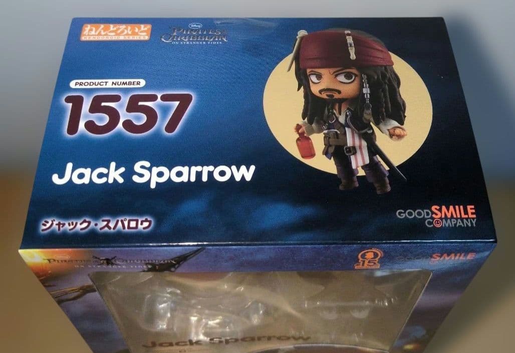 ねんどろいど ジャック・スパロウ パイレーツ・オブ・カリビアン　新品未開封