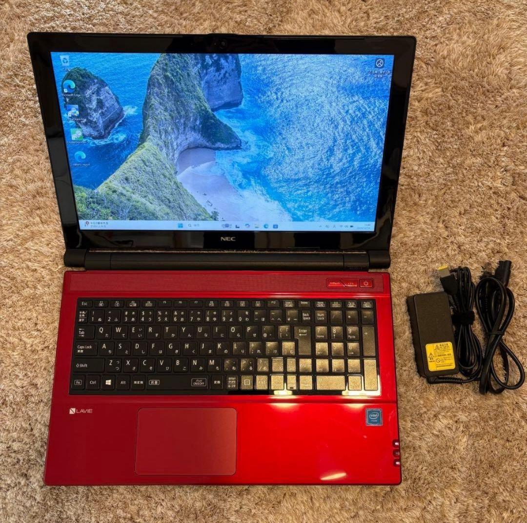 NEC 爆速SSD Windows11 ノートパソコン 光学ドライブ - メルカリ