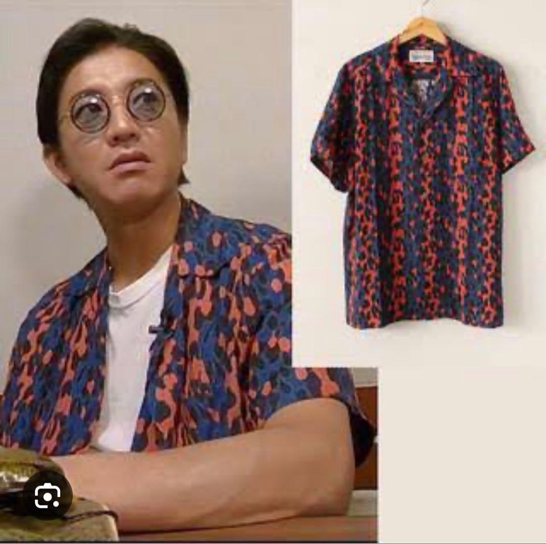 WACKO MARIA 半袖シャツ GUILTY PARTIES WACKO MARIA / THE GUILTY PARTIES / JEAN MICHEL BASQUIAT Graffiti