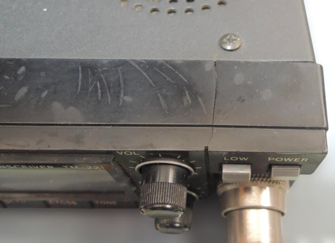 KENWOOD TM-221 144MHz FMトランシーバー ジャンク - メルカリ