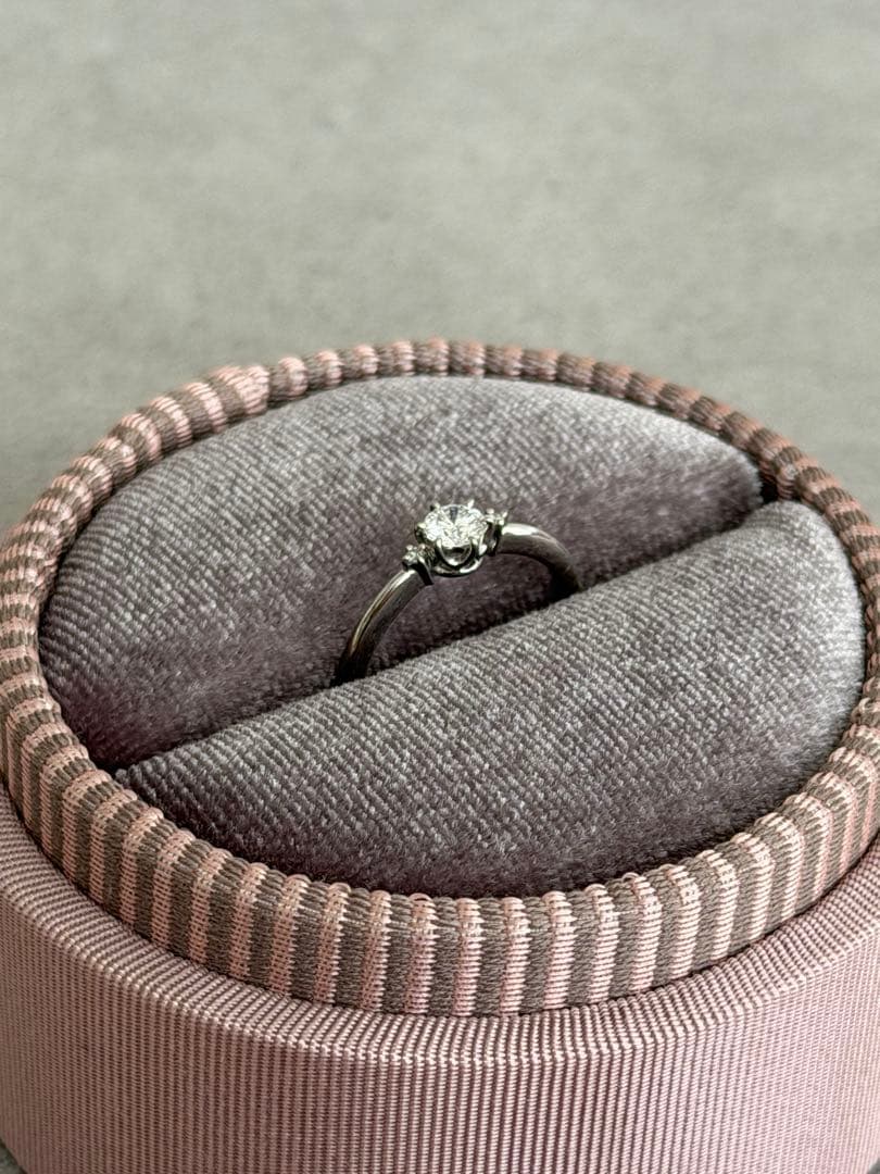 ダイヤモンドリング 0.25ct Dカラー・FL・3EX・蛍光なし