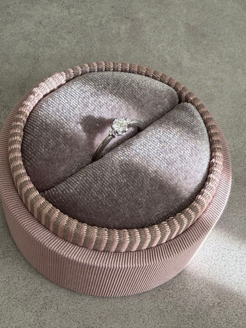 ダイヤモンドリング 0.25ct Dカラー・FL・3EX・蛍光なし