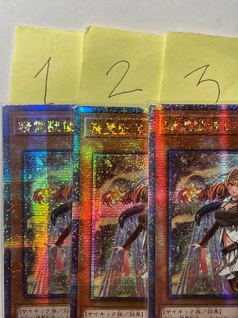 遊戯王カード 精霊獣使い レラ TW01-JP122 3枚連拍