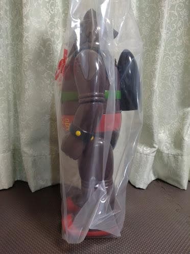 ☆ソフビ◇デラックス鉄人28号☆茶色成型色◇M1号◇新品未使用◇DX鉄人