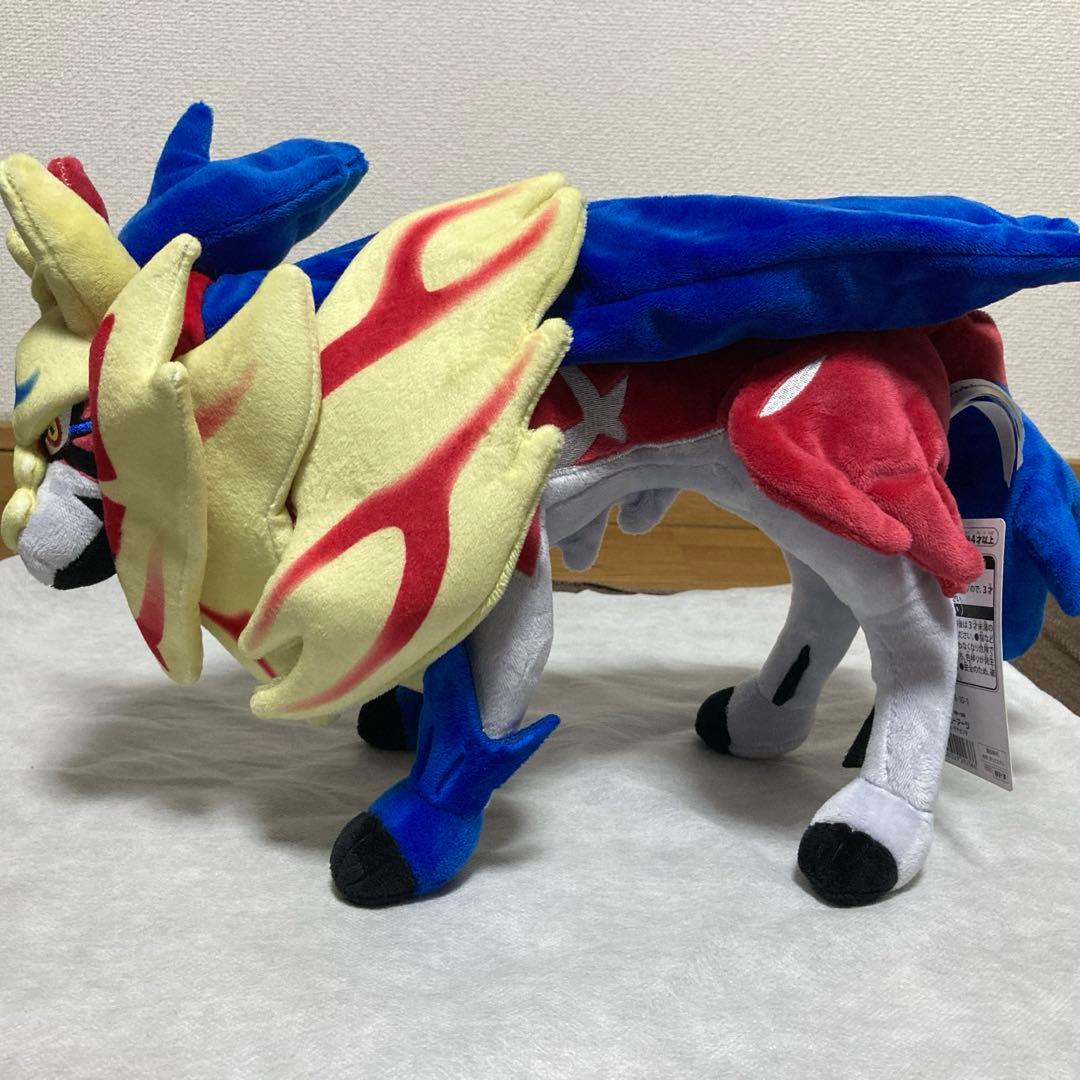 ポケモンセンター ザシアン ザマゼンダ ぬいぐるみ - メルカリ