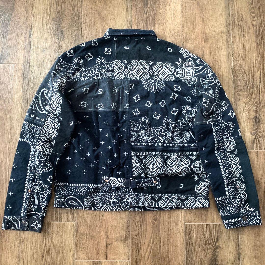 KAPITAL ネル リバーシブルバンダナpt 1st JKT キャピタル