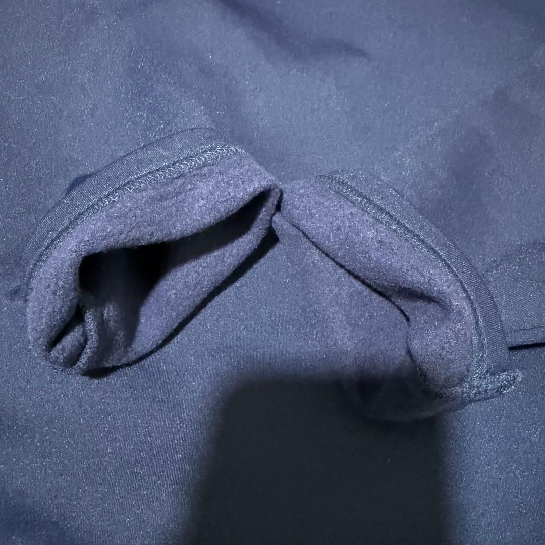 ほぼ未使用 BRIEFING ウォームハイネックシャツ ネイビー - メルカリ