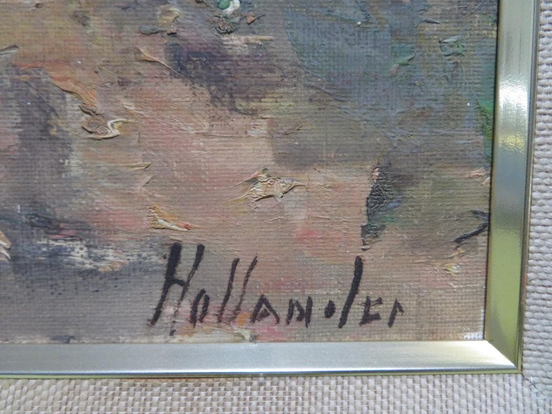 G.？.Hollander　「side Harmony」　油彩F10号