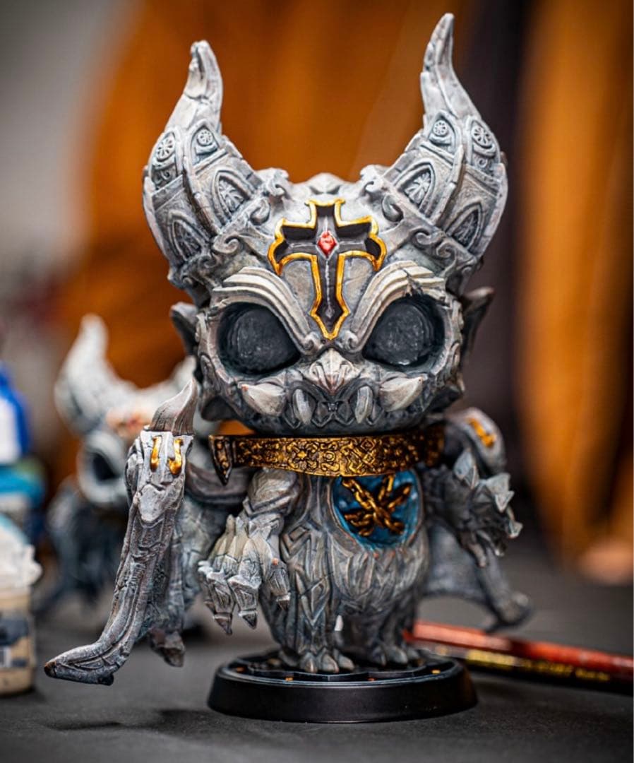 教会の片隅 -石像 Tooplastic ソフビ 未開封品