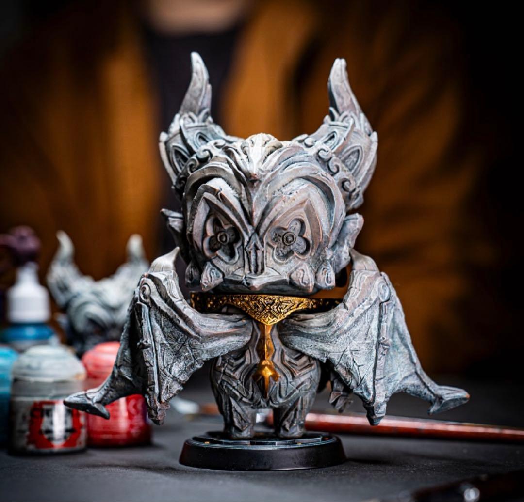 教会の片隅 -石像 Tooplastic ソフビ 未開封品