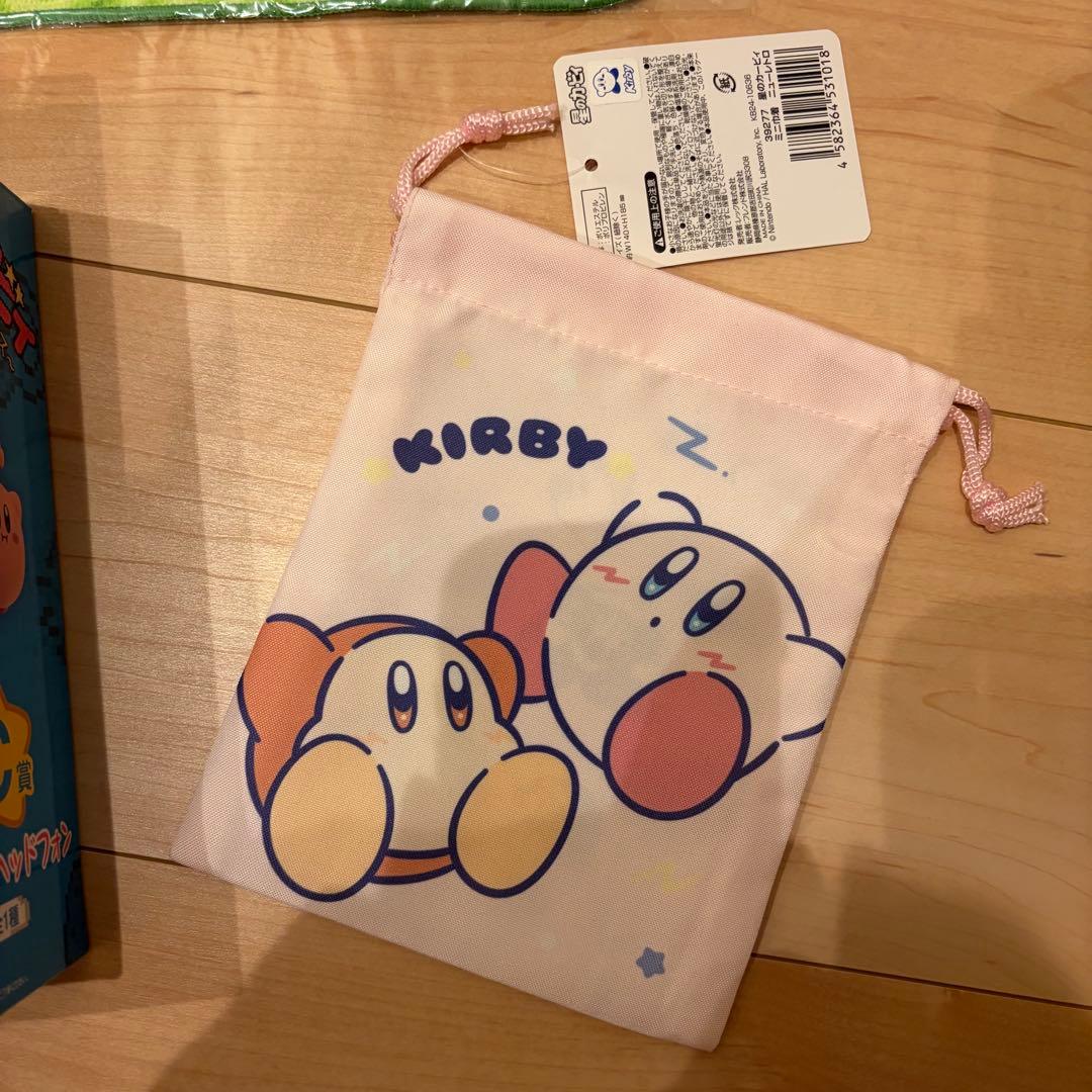 C賞 カービィ1番くじ ヘッドフォン F賞 クラッシックなタオル ガチャガチャ