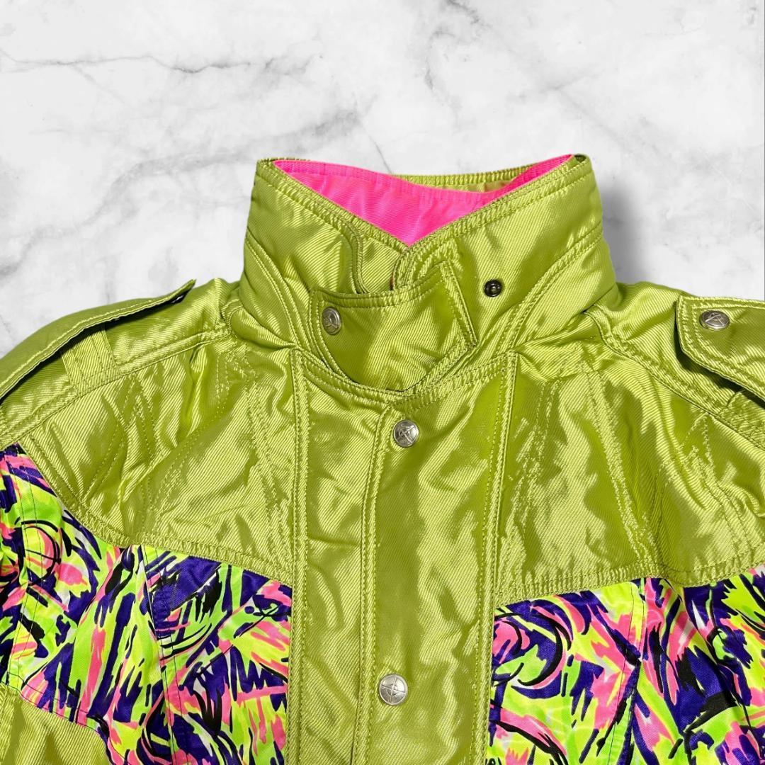 デサント デサント 希少 XO スキーウェア ジャケット 派手柄 90s