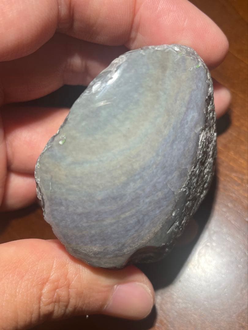 研磨品　十勝石玲瓏　パステルカラー　レインボーオブシディアン
