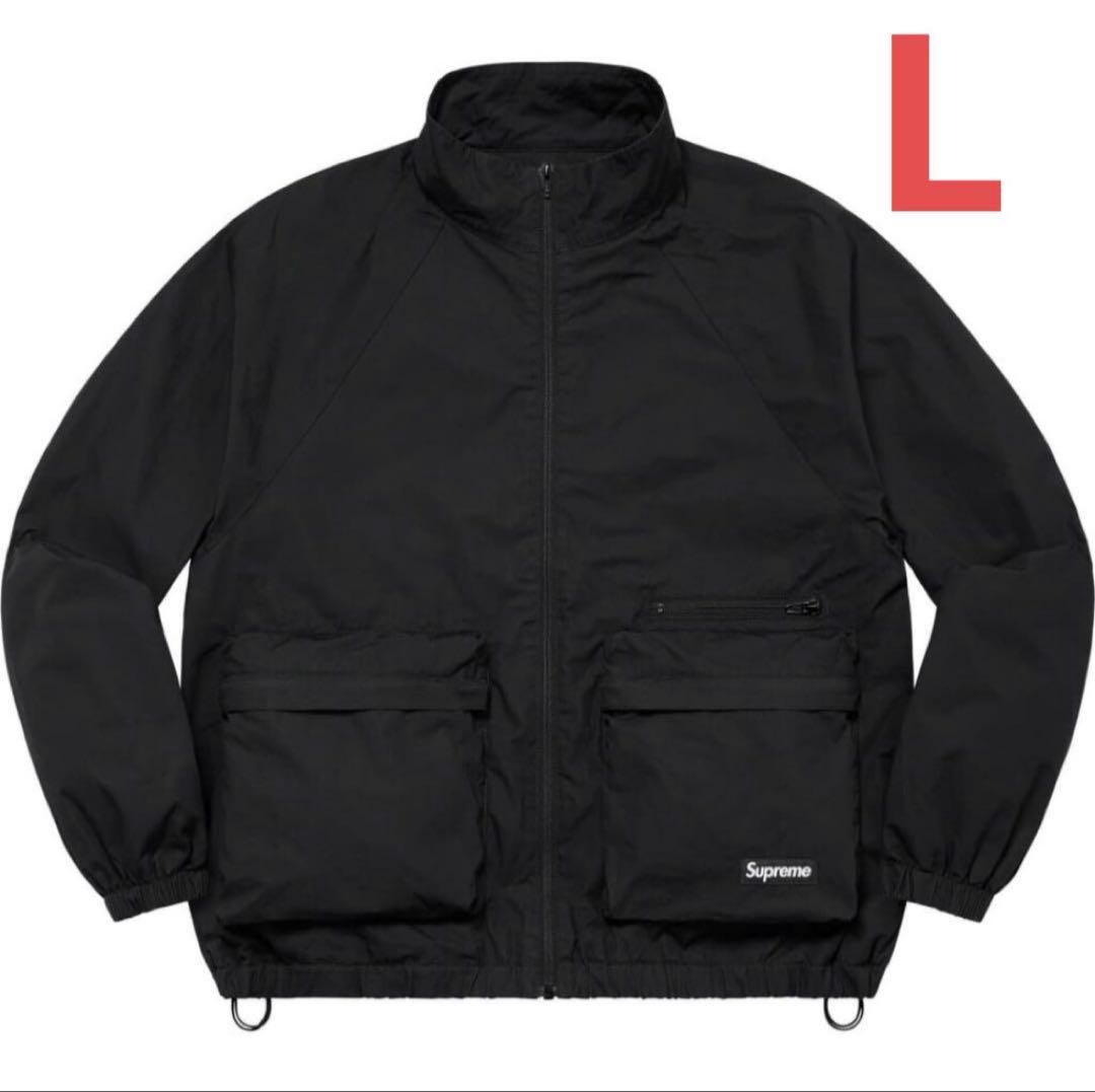 Supreme Raglan Utility Jacket 黒 L - メルカリ