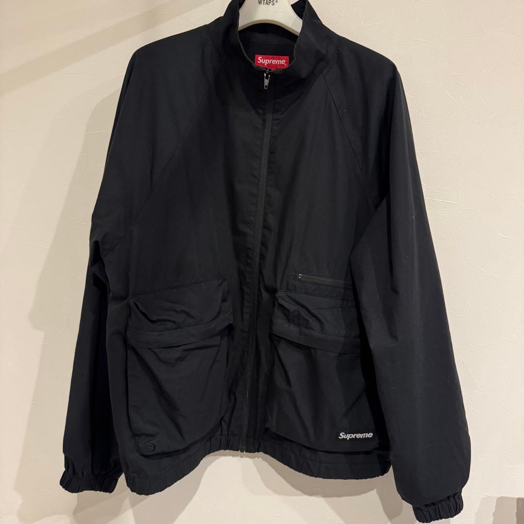 Supreme Raglan Utility Jacket 黒 L - メルカリ