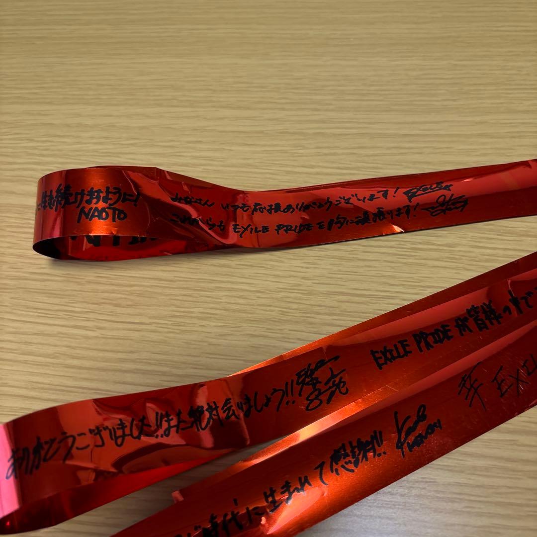 EXILE ライブ 銀テープ 3本 - メルカリ